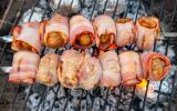 Brochettes de champignons au barbecue