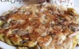 Omelette aux champignons