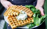 Gaufre épinard chèvre, choux farcis sans viande, curry de crevettes au lait de coco...Votre menu healthy de la semaine du 24 au 28 janvier par 750green