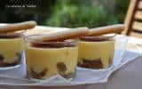 Tiramisu glacé en verrines