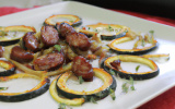 Courgettes au merguez