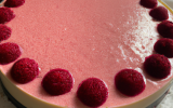 Bavarois framboise - passion, biscuit spéculooos