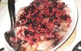 Magret de canard au cassis