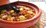 Tajine d'agneau aux raisins secs et oignons caramélisés