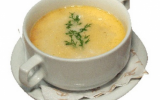 Potage de lentilles au curcuma