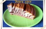 Zebra cake menthe chocolat