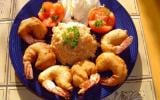 Gambas exotiques sans gluten