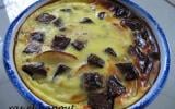 Mon clafoutis aux pommes et chocolat