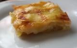 Tarte tatin courgette brie-miel