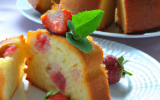 Cake aux fraises Tagada facile