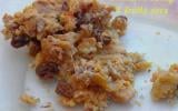 Crumble aux coings et aux noix