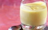 Velouté de courgette et pâtisson au curcuma