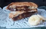 Croque-banane chocolat