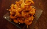 Brochettes de Scampi