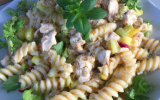 Salade de Fusilli au poulet et aux poires