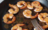 Crevettes flambées au rhum (ou whisky)