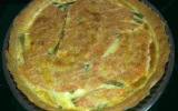 Quiche aux asperges et au saumon