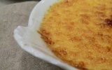 Crème brulée bio et light