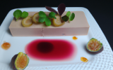 Terrine de foie gras aux litchis