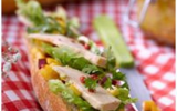 Tartines au Foie Gras aux fruits et légumes