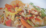 Salade Indonésienne au crevettes