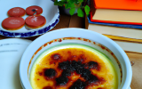 Crème brûlée au coquelicot