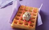 Gaufre aux pralines roses