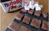 Fudge marshmallows et Nutella...