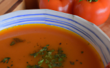 Soupe potiron-tomate