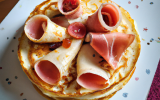 Blinis au jambon