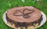 Entremets poires chocolat