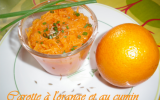 Carottes à l'orange et au cumin