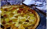 Quiche poireaux lardons maison