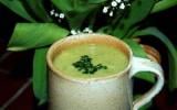 Velouté de brocolils et courgettes au fromage frais