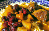 Curry d'agneau aux fruits secs et riz basmati