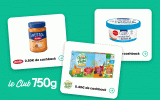 Club 750g : voici les 3 offres de la semaine pour récupérer de l’argent sur l’achat de fromage frais, pesto et gourdes de compote