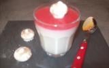 Panna cotta aux fraises