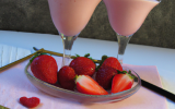 Mousse de fraises classique