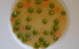 Soupe aux petits pois épicés