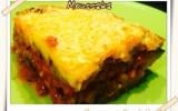 Moussaka gratinée