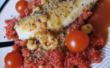 Rouget, quinoa et tomate