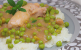 Poulet aux pois chiches