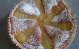 Tarte poire frangipane