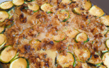 Gratin de courgettes aux noisettes