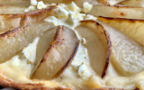 Tarte aux poires et reblochon