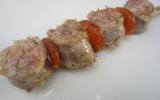 Brochette d'andouilette aux abricots