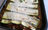 Moussaka de courgettes au chèvre