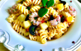 Salade de Fusilli 'Gamberetti e Frutte di mare'