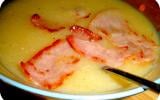 Soupe pommes de terre, bacon