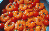 Tomates aux crevettes